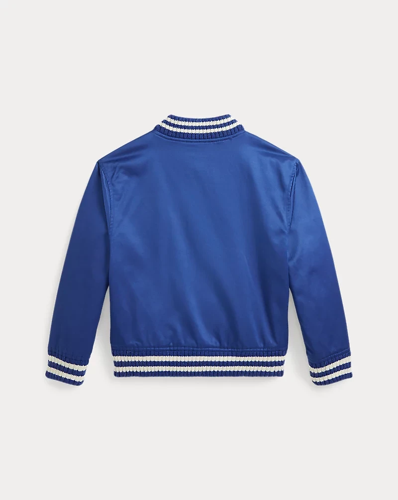 Twill Letterman Baseball Jacket