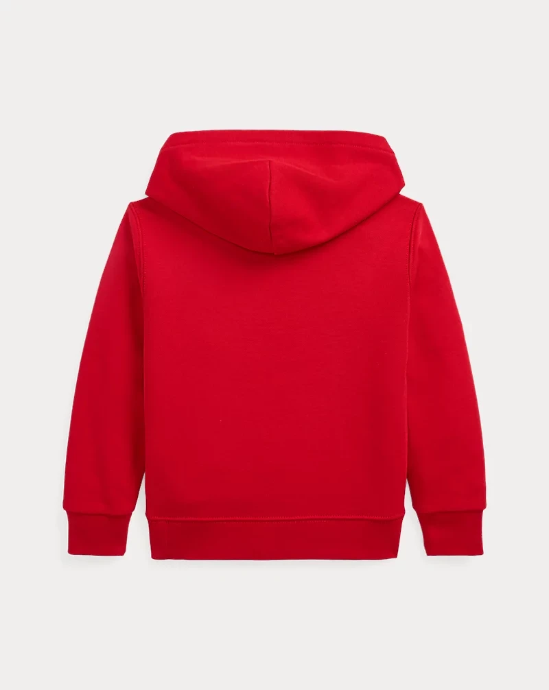 Lunar New Year Polo Bear Fleece Hoodie