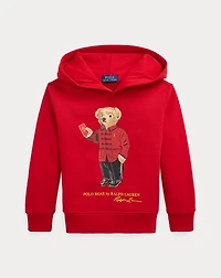Lunar New Year Polo Bear Fleece Hoodie