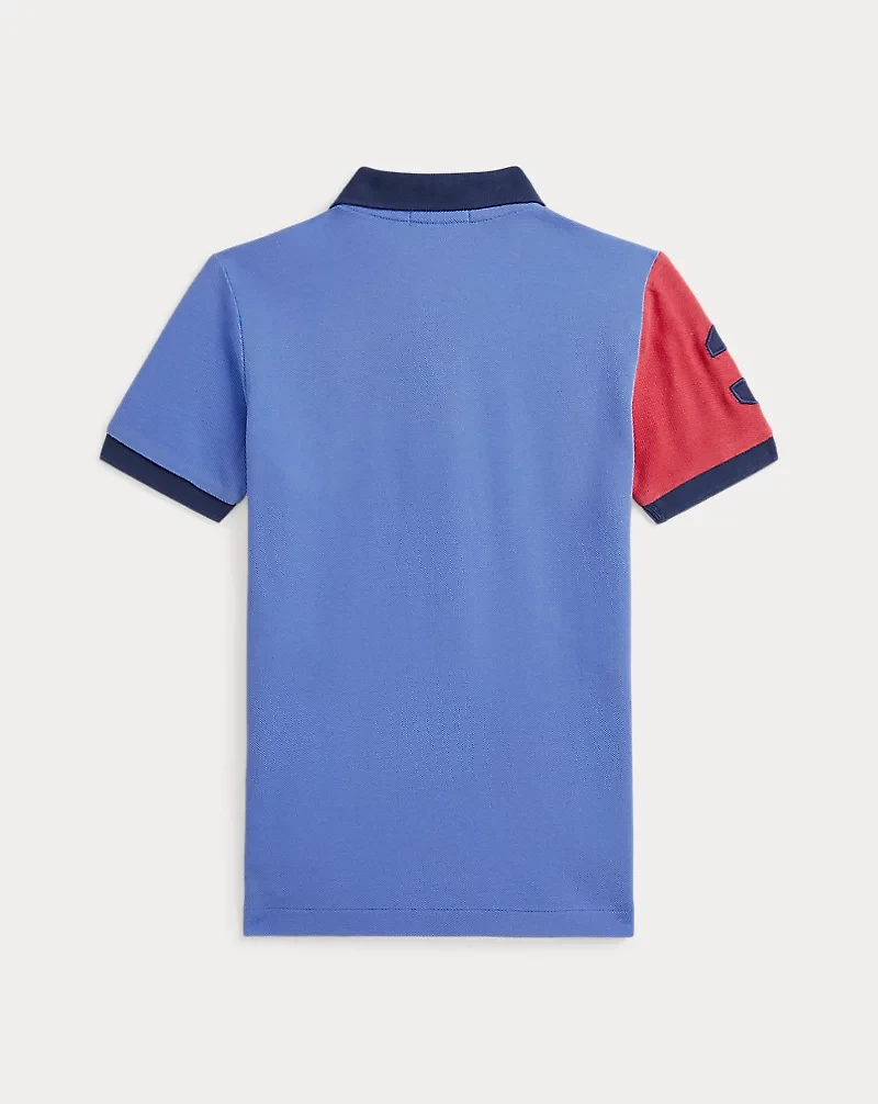 Big Pony Cotton Mesh Polo Shirt
