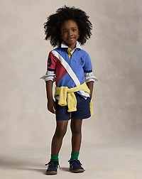 Big Pony Cotton Mesh Polo Shirt