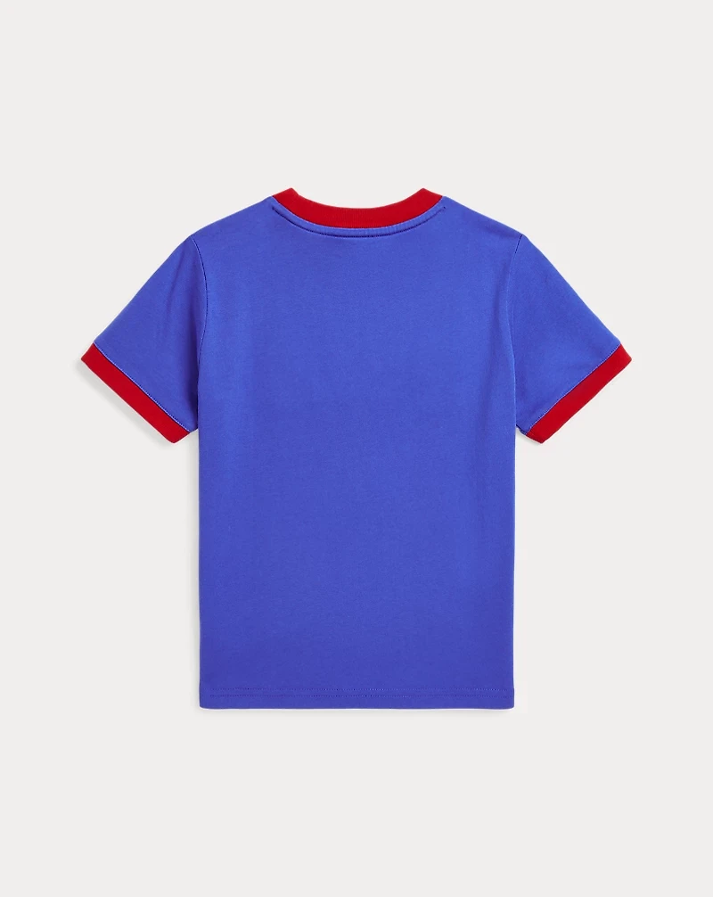 Baseball-Logo Cotton Jersey Tee