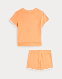 Terry Short-Sleeve Sweatshirt & Short