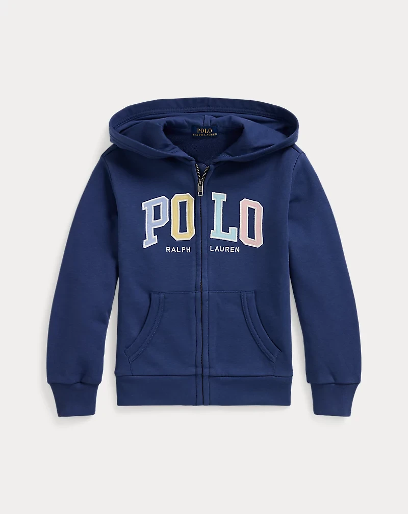 Logo French Terry Full-Zip Hoodie