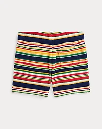 Striped Cotton Terry Short