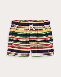 Striped Cotton Terry Short