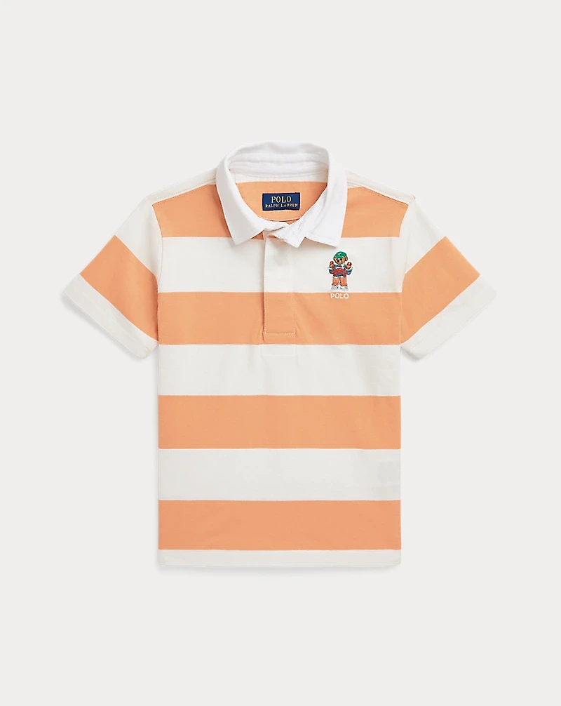 Polo Bear Short-Sleeve Rugby Shirt