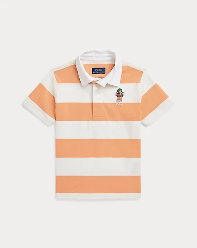 Polo Bear Short-Sleeve Rugby Shirt