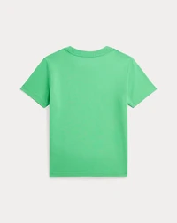 Madras-Logo Cotton Jersey Tee