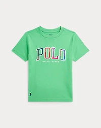 Madras-Logo Cotton Jersey Tee