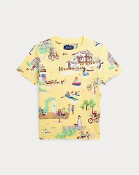Polo Bear Cotton Jersey Tee