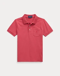 Cotton Jersey Pocket Polo Shirt