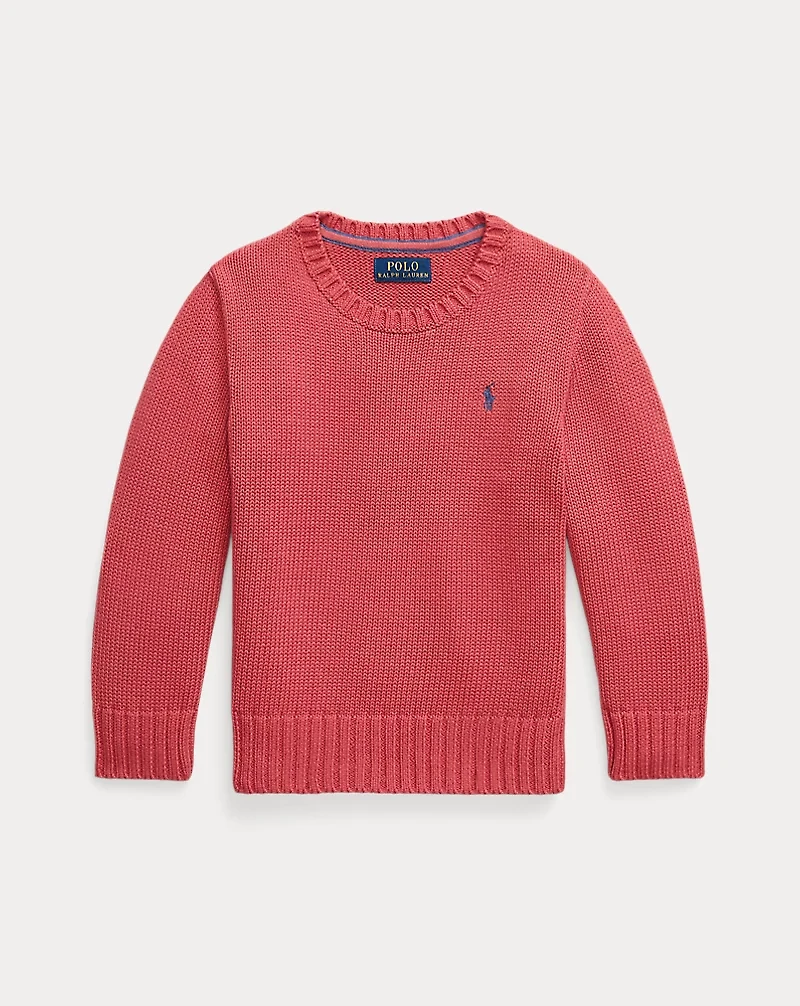 Cotton Crewneck Sweater