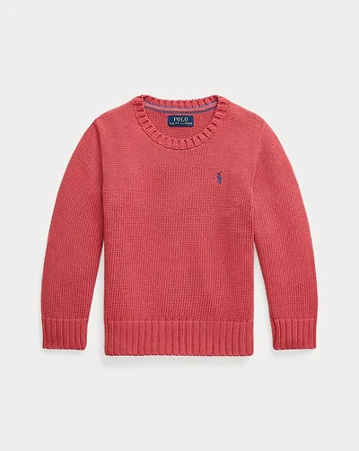 Cotton Crewneck Sweater