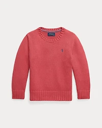 Cotton Crewneck Sweater