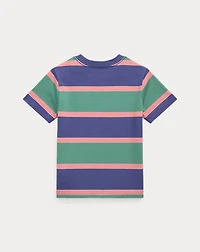 Striped Cotton Jersey Tee