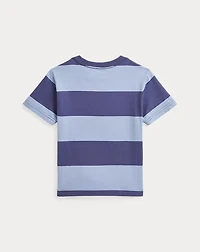 Striped Cotton Jersey Tee
