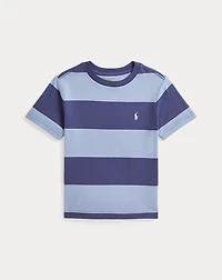 Striped Cotton Jersey Tee