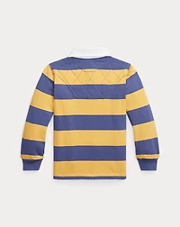 Striped Cotton Jersey Rugby Shirt