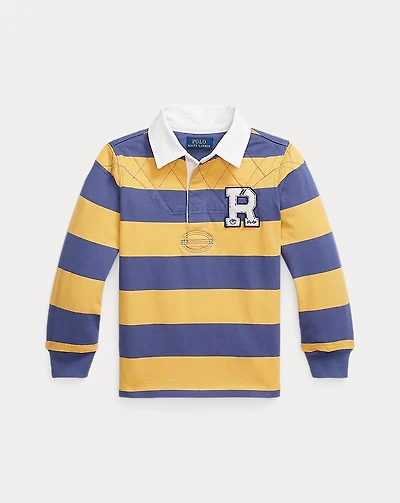 Striped Cotton Jersey Rugby Shirt