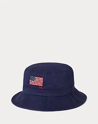 Flag Cotton Twill Bucket Hat