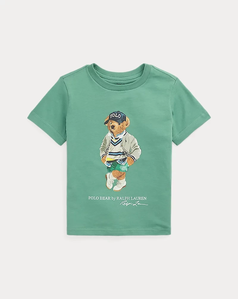 Polo Bear Cotton Jersey Tee