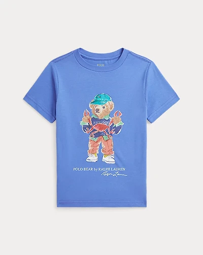 Polo Bear Cotton Jersey Tee