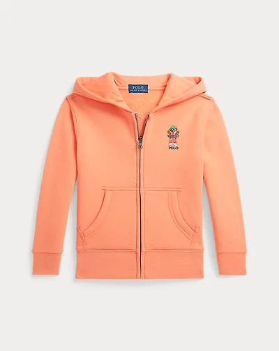 Polo Bear Fleece Full-Zip Hoodie