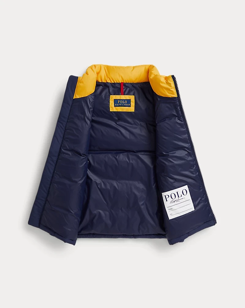 The Gorham Striped Down Vest
