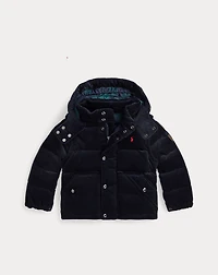 Convertible Corduroy Down Jacket