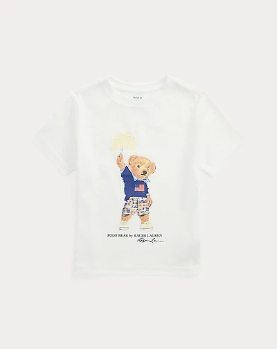 Polo Bear Cotton Jersey Tee