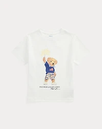 Polo Bear Cotton Jersey Tee