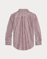 Striped Cotton Poplin Shirt