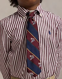 Striped Cotton Poplin Shirt