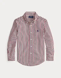 Striped Cotton Poplin Shirt