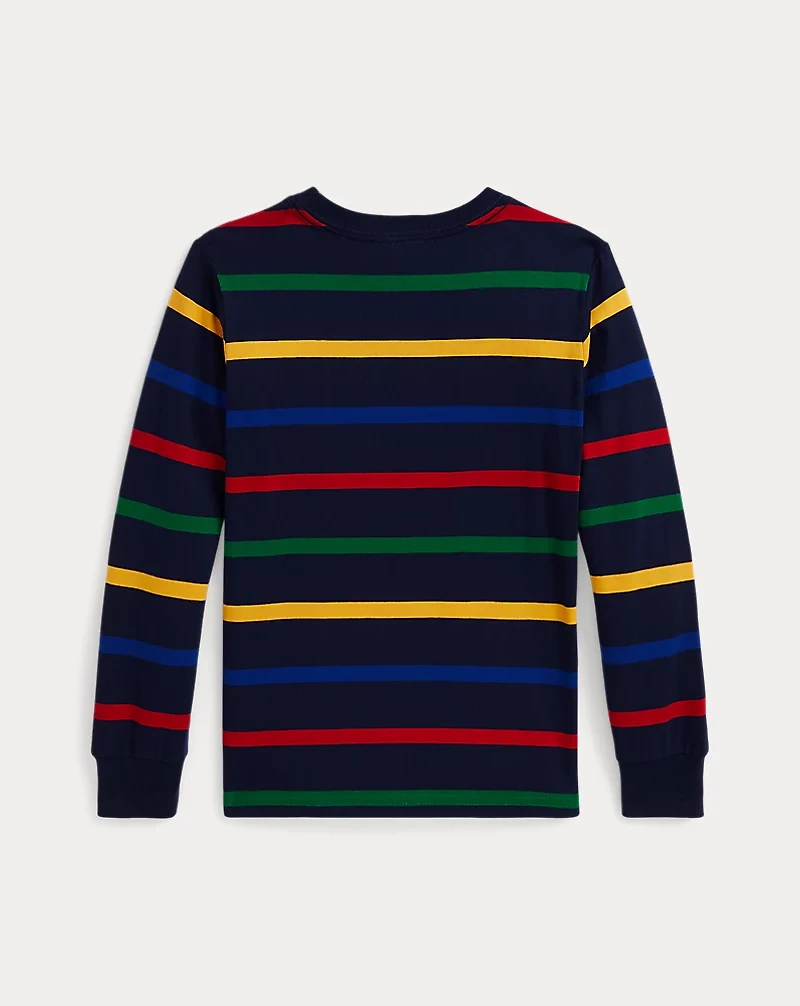 Striped Cotton Long-Sleeve Tee