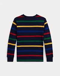 Striped Cotton Long-Sleeve Tee