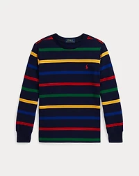 Striped Cotton Long-Sleeve Tee
