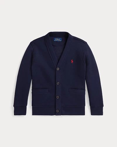 Fleece V-Neck Cardigan