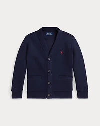 Fleece V-Neck Cardigan