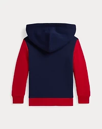 Triple-Pony Fleece Hoodie