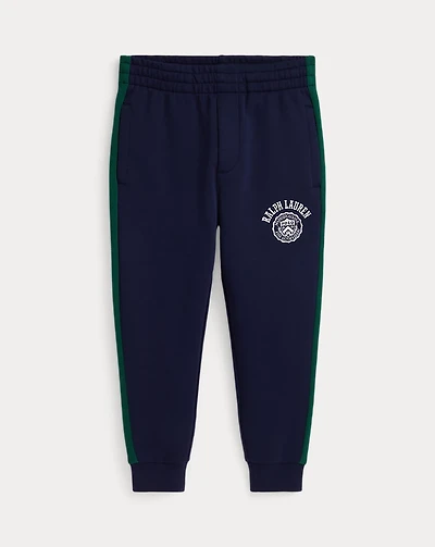 Logo Crest Double-Knit Jogger Pant