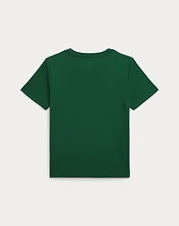Logo Cotton Jersey Pocket Tee