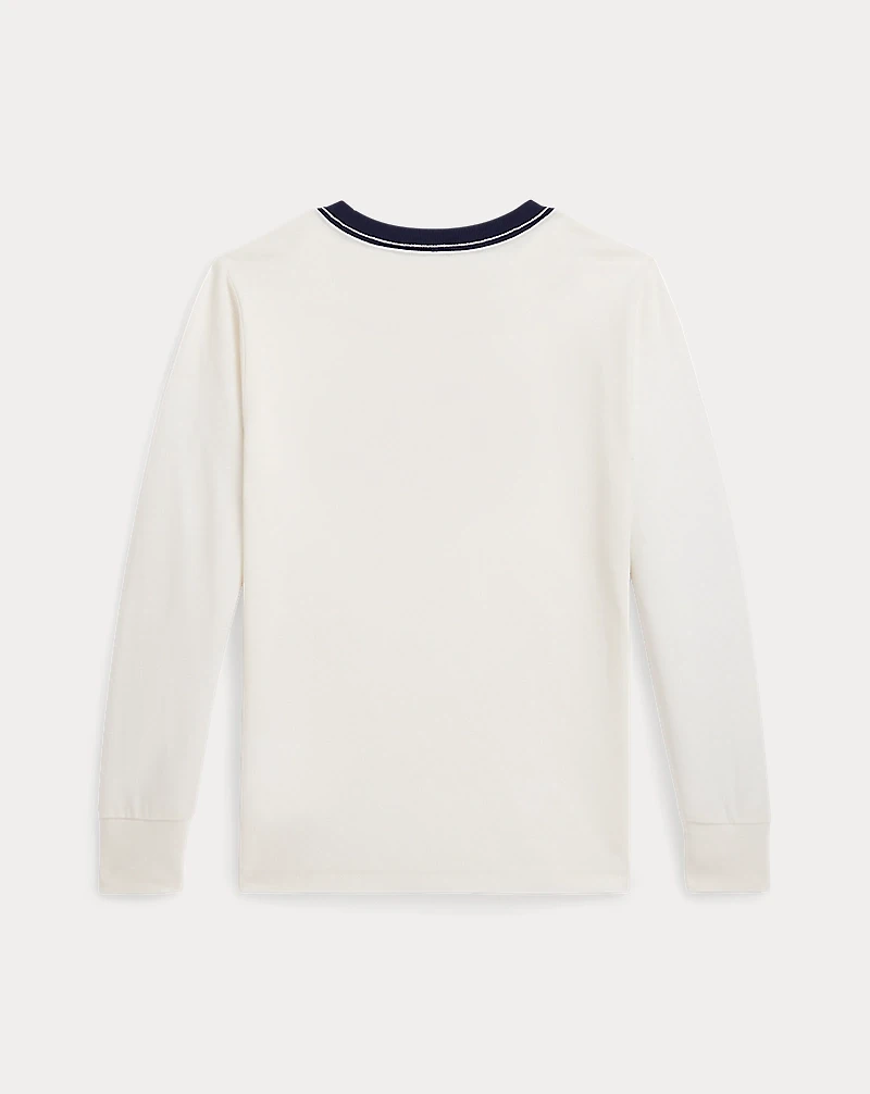 Logo Cotton Long-Sleeve Tee