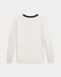 Logo Cotton Long-Sleeve Tee