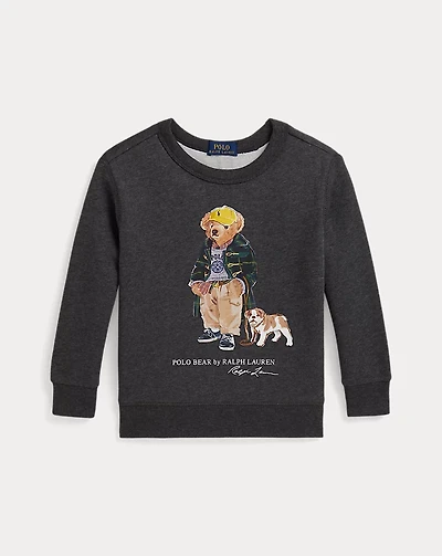 Polo Bear Heathered Fleece Sweatshirt