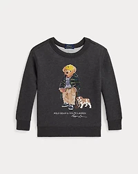 Polo Bear Heathered Fleece Sweatshirt