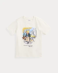 Polo Bear Cotton Jersey Tee