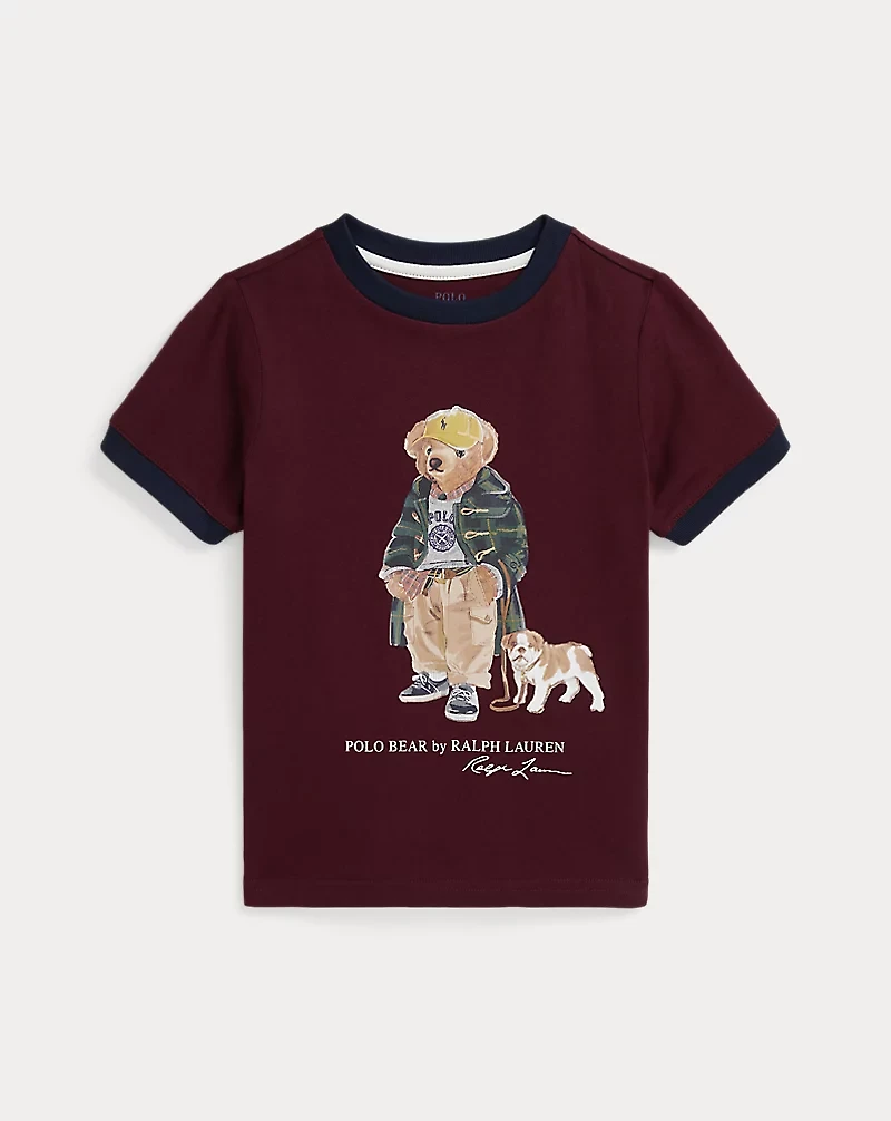 Polo Bear Cotton Ringer Tee