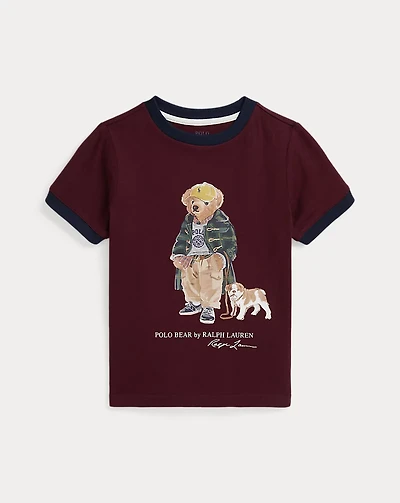 Polo Bear Cotton Ringer Tee